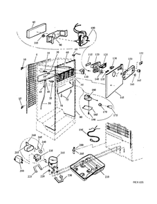 Part Location Diagram of 403102-106P GE RETAINER