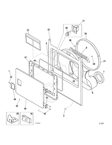Part Location Diagram of WG04F07337 GE INSULATION