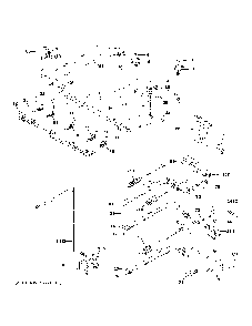 Gas And Burner Parts Diagram and Parts List for PGB965YP1FS  General Electric Range