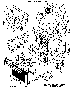 Part Location Diagram of WB2X7703 GE DISCONTINUED