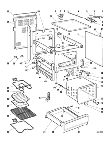 Part Location Diagram of WB53M321 GE NO LONGER AVAILABLE