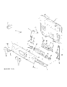 Control Panel Diagram and Parts List for JB645EK9ES  General Electric Range
