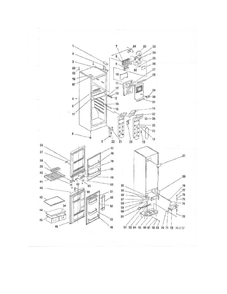 Part Location Diagram of WR23M234 GE NO LONGER AVAILABLE