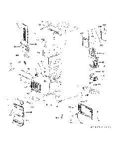 Cabinet Diagram and Parts List for GLE12HSPARSS  General Electric Refrigerator