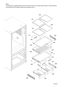 FF SHELVES FF Diagram and Parts List for PNE25JMKBKES  General Electric Refrigerator