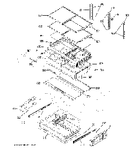 Fresh food shelves Diagram and Parts List for DFE28JSKMSS  General Electric Refrigerator