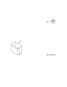 Accessory Parts 1 Diagram and Parts List for UCG1520N0SS  General Electric Trash Compactor