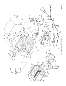 Part Location Diagram of WB24X433 GE SWITCH