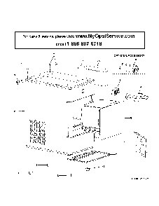 Optional Ice Maker Diagram and Parts List for OPAL01GEN1KT  General Electric Ice Maker