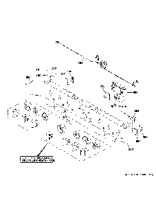 Control Panel Diagram and Parts List for CGY366P2T1S1  General Electric Range
