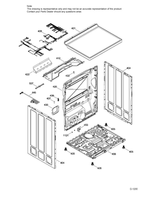 STRUCTURE Diagram and Parts List for GTMP520ED6WW  General Electric Dryer