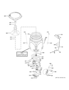 Part Location Diagram of WH16X24155 GE PLATFROM MOTOR SHIELD