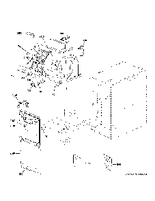 Cabinet Diagram and Parts List for NF96U090S4C56  General Electric Furnace