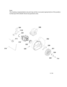 BLOWER & DRIVE ASM Diagram and Parts List for PSKS333EB5WW  General Electric Dryer