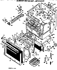 Part Location Diagram of WB2X6655 GE DISCONTINUED