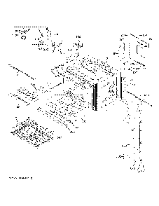 Upper Oven Diagram and Parts List for JTD5000DN2BB  General Electric Wall Oven