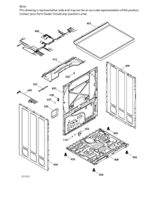 STRUCTURE Diagram and Parts List for MTMX050EF4WW  General Electric Dryer