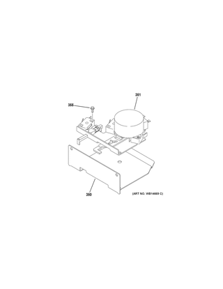 Door Lock Diagram and Parts List for CGY366P2M1S1  General Electric Range