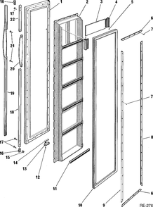 Part Location Diagram of WR1M490 GE NO LONGER AVAILABLE
