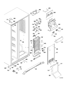 Part Location Diagram of WR1M748 GE NO LONGER AVAILABLE