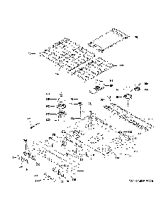 Control Panel And Cooktop Diagram and Parts List for PGS930YP3FS  General Electric Range