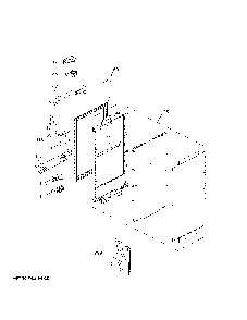Part Location Diagram of WR78X40887 GE DOOR