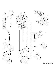 Fresh food section Diagram and Parts List for CFE26KP2NLS1  General Electric Refrigerator