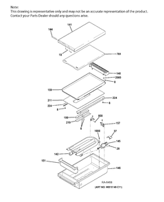 Part Location Diagram of WS01F01437 GE ORIFICE SPUD LP MAIN