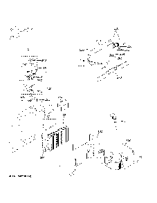 Fresh Food Section Diagram and Parts List for ZIR301NBRAII  General Electric Refrigerator