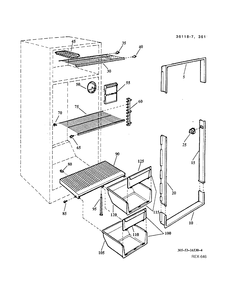 Part Location Diagram of 73209-1550 GE SUPPORT