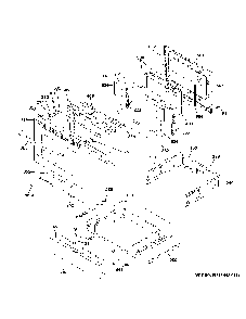 Door And Drawer Parts Diagram and Parts List for P2B935YP2FS  General Electric Range