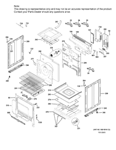 Part Location Diagram of 31-11058 GE PM INSTALL INSTRUCTIONS