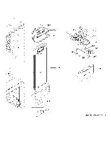 Fresh food section Diagram and Parts List for GDE21EGKNRBB  General Electric Refrigerator