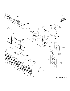 Grille & control parts Diagram and Parts List for AZ65H12DABW7  General Electric Air Conditioner