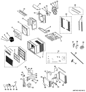 Part Location Diagram of WJ57X20556 GE SUCTION TUBE SUB-Assembly
