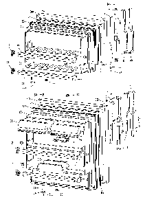 Doors Diagram and Parts List for TBX21KKC  General Electric Refrigerator