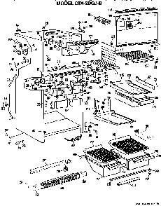 Part Location Diagram of WR32X881 GE DISCONTINUED
