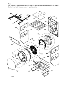 Part Location Diagram of WW02L00216 GE BASKET SUPER LARGE