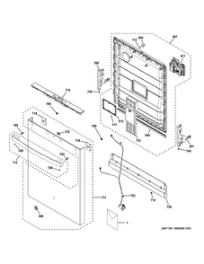Part Location Diagram of 31-4000232 GE Pm attention installer
