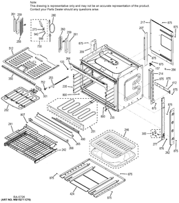 BODY PARTS Diagram and Parts List for ZET1PH1SS  General Electric Range