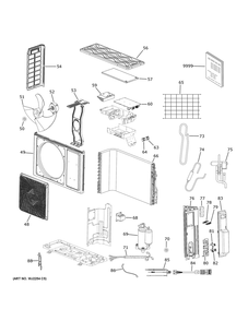 Part Location Diagram of 31-5000587 GE Pm Install Instructions