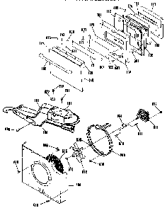 Door/lock/fan Diagram and Parts List for ZEK756GP1BG  General Electric Range
