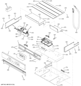 Part Location Diagram of 31-10884 GE Pm instructions install