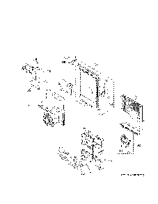 Ice maker & dispenser Diagram and Parts List for PYE22KBLLTS  General Electric Refrigerator
