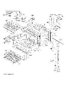 Upper Oven Diagram and Parts List for PTD700LSN2SS  General Electric Wall Oven