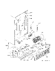 Machine Compartment Diagram and Parts List for GZS22IENXHDS  General Electric Refrigerator