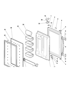 Part Location Diagram of WR2S42 GE NO LONGER AVAILABLE