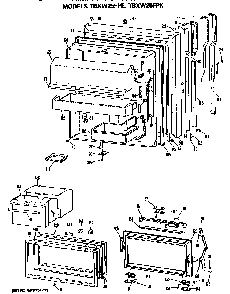 Part Location Diagram of WR13X607 GE HINGE CMK