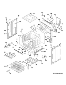 Part Location Diagram of WS01L06890 GE RECEPTACLE Assembly - WB34K10121