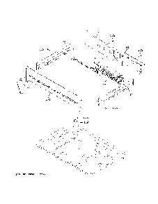 Center Spacer Diagram and Parts List for ZTDX1DSSN1SS  General Electric Wall Oven